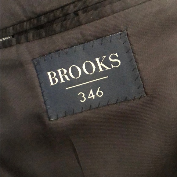 Brooks Brothers Navy Sport Coat 46R - Picture 2 of 2